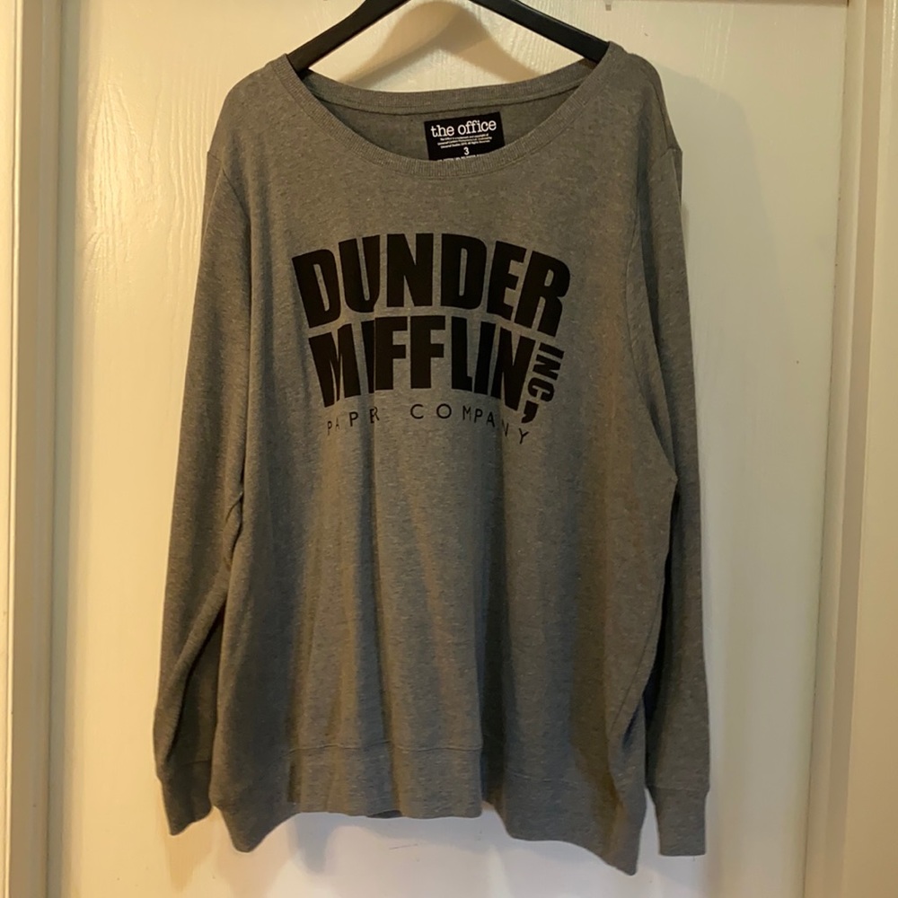 Grey “The Office” sweater